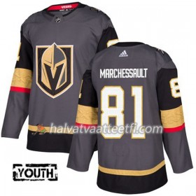Lasten NHL Vegas Golden Knights Pelipaita Jonathan Marchessault 81 Adidas 2017-2018 Harmaa Authentic